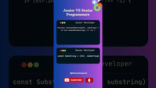 Download lagu Checking if a String Contains a Substring - Junior VS Senior Developer mp3