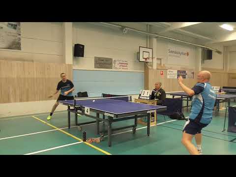 Kvartsfinal Tomas Andersson Tranås BTK vs Robin Lundqvist Sävsjö BTK