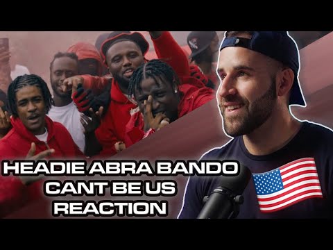[ 🇺🇸 Reaction ]  Headie One x Abra Cadabra x Bandokay - Can't Be Us (Official Video)