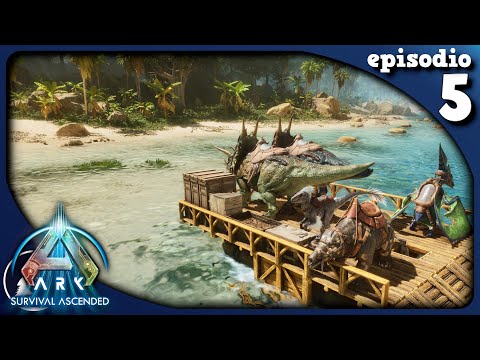 Un lungo VIAGGIO verso le spiagge del NORD ! - Ark Survival Ascended | The Island | EP.5