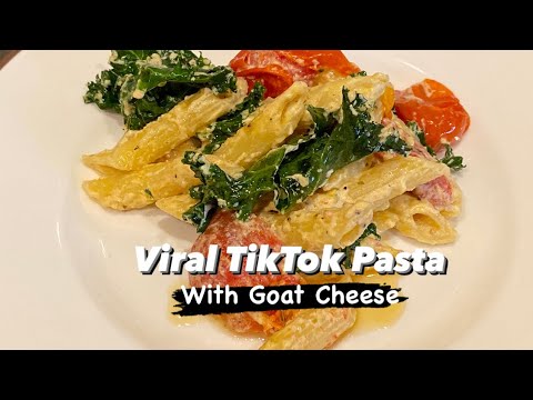 Baked Goat Cheese Pasta Dish | My Version Of The Famous TikTok Pasta