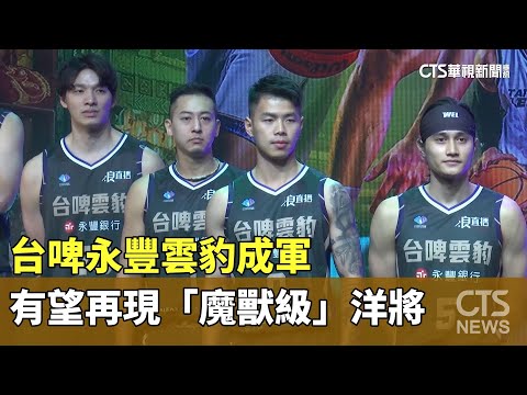 台啤永豐雲豹成軍　有望再現「魔獸級」洋將