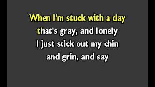 Tomorrow Annie Instrumental Lyrics