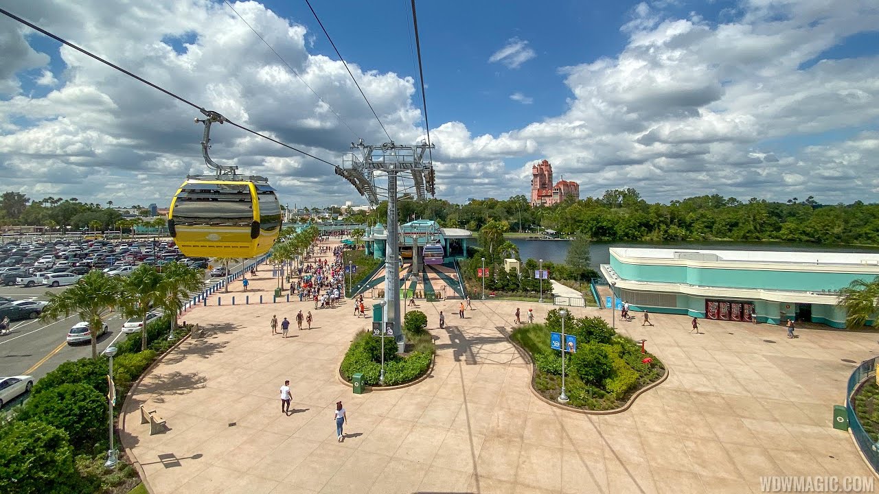 Disney Skyliner POV ride to and from Disney's Hollywood Studios