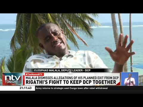 DCP deputy leader Cleophas Malala dismisses claims that he has exited the party