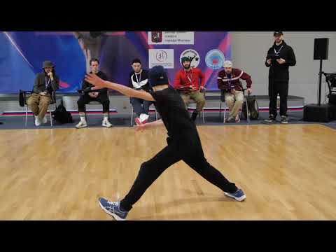 top16 11-13 bboy Куц vs ZigZag - брейкданс, Чемпионат Москвы