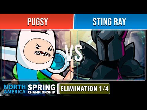 Pugsy VS Sting Ray - Elimination 1/4 - NA - Brawlhalla Spring Championship 2022