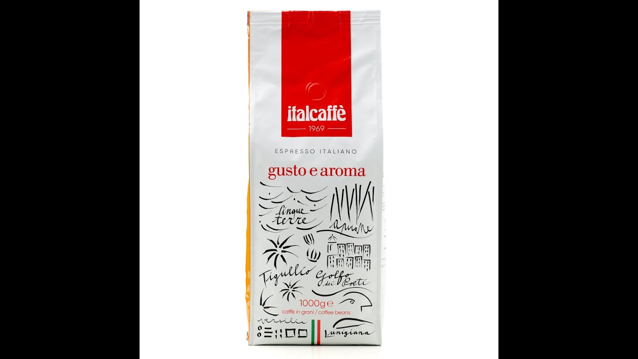 Italcaffé Gusto e Aroma 1 kg Espresso coffee beans - Caffè in grani Gusto e Aroma Italcaffè 1.000g