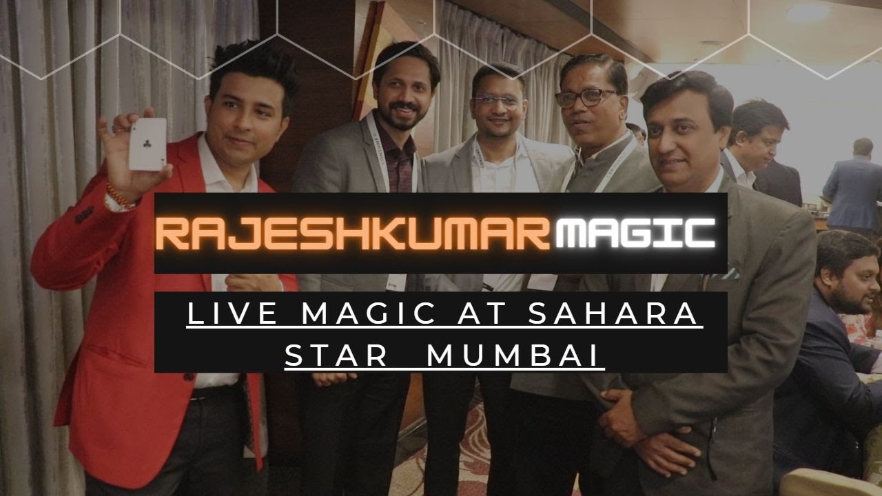 MAGICIAN RAJESH KUMAR'S MIND-BLOWING PERFORMANCE AT ELITECISOS CORPORATE EVENT IN MUMBAI