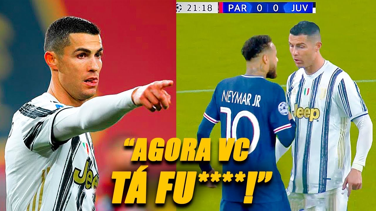 O QUE ACONTECE SE IRRITAR O CRISTIANO RONALDO?