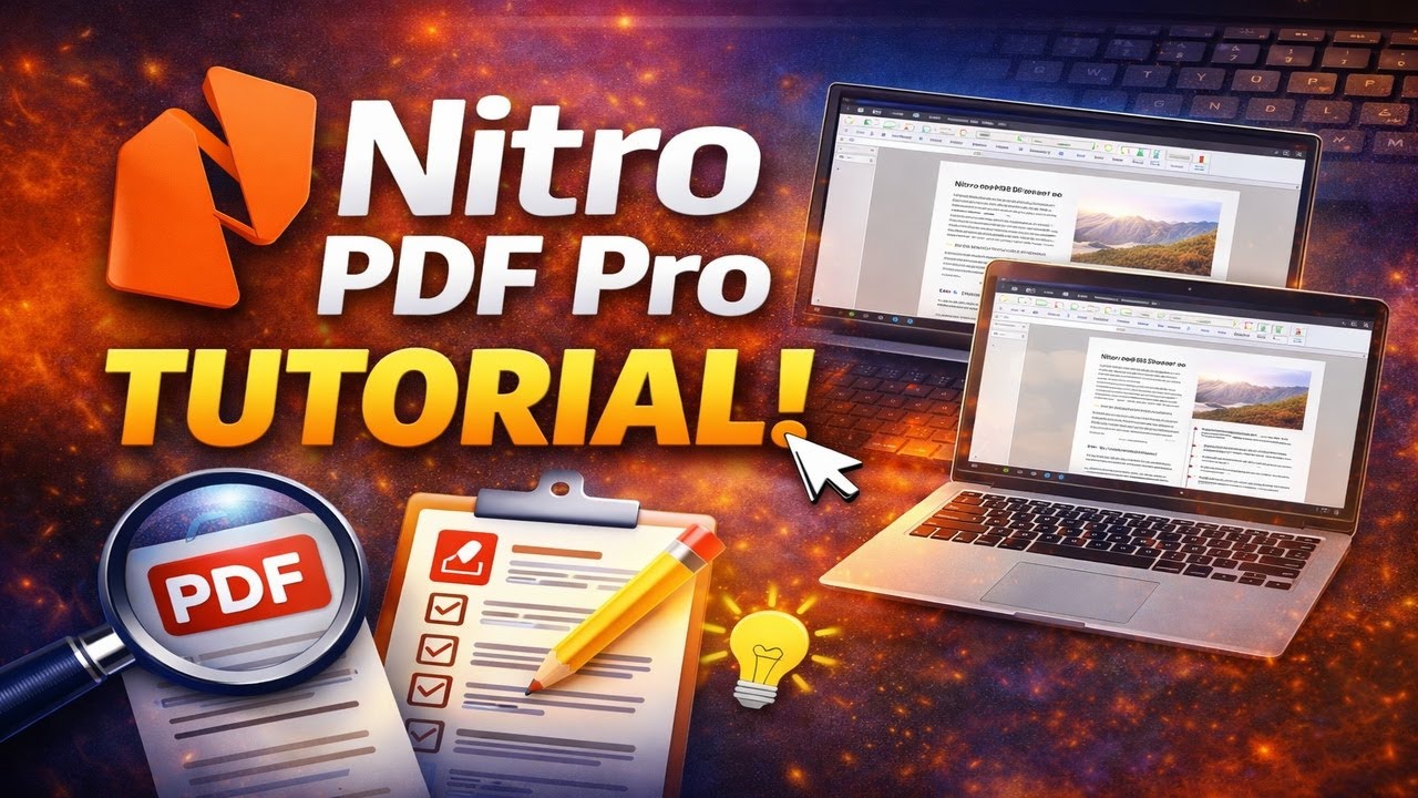 Nitro PDF Pro Tutorial | Edit, Merge, Convert PDFs Easily