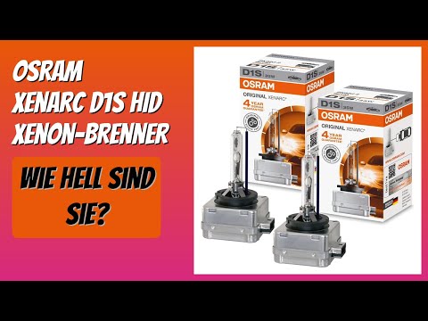 BEWERTUNG (2026): Osram Xenarc D1S HID Xenon-Brenner. Infos