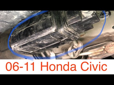 P1457 06-11 Honda Civic Charcoal Canister Evap Vent Purge Solenoid P0497 Repair