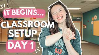 You're going to want to start your classroom set up like this... Classroom Set Up Day 1 2025