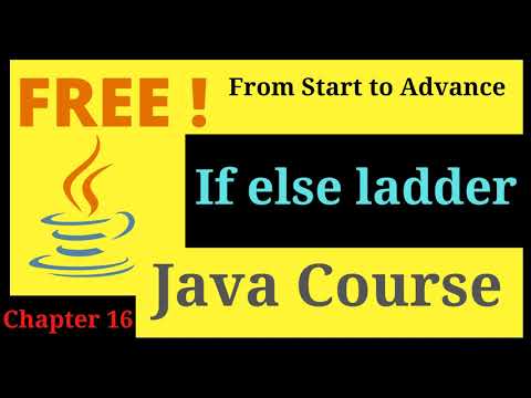 Chapter 16 Java If Else If Ladder Condition Java Programming Free Tutorials Tech Krishush