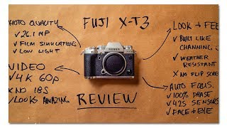 is the FUJI X-T3 worth it... reviewing pros and cons