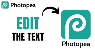How to Edit text in Photopea (EASY)