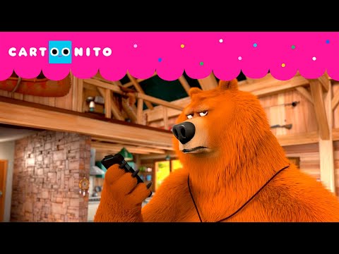 GRIZZY FICA SEM CELULAR | GRIZZY & THE LEMMINGS | CARTOONITO