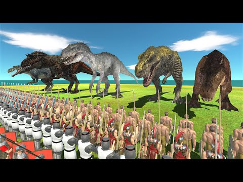 1000 Human vs Dinosaurs - ARBS