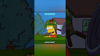 BART ROUBA UM TANQUE #simpsons