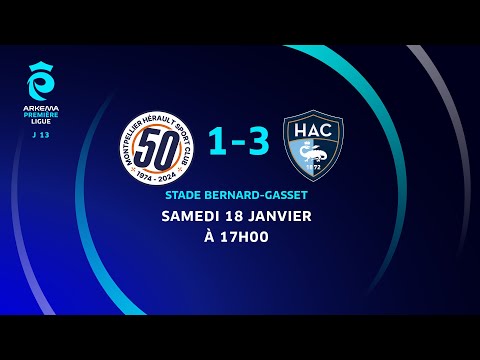 J13 I Montpellier HSC – Havre AC (1-3), le résumé