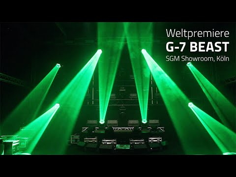 Die Show zur Weltpremiere des G-7 BEAST im SGM Showroom, Köln.