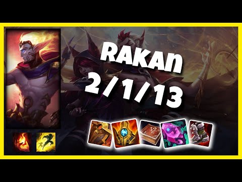Rakan vs Thresh BR Challenger SUPPORT (2/1/13) - v10.25