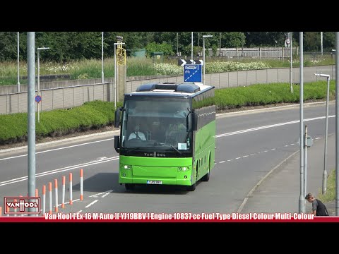 Van Hool [ Ex 16 M Auto ][ YJ19BBV ] Engine 10837 cc Fuel Type Diesel Colour Multi-Colour