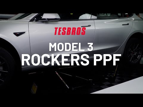 Tesla Model 3 DIY PPF Rockers Installation Guide
