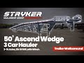 50 Car Hauler 3 7k Axles W Winch Vin 001396