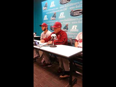 Chad Holbrook after Coastal Carolina