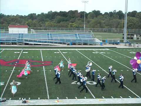 Nicholas County High School Marching Band 2011-09-17 Montgomery County  Preliminary