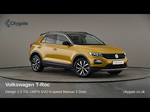 Volkswagen T-Roc - Design 1.5 TSI 150PS EVO 6-speed Manual 5 Door - West London Volkswagen
