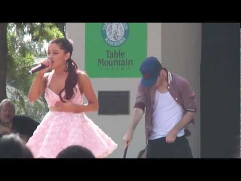 Ariana Grande Pink Champagne Fresno Fair 10-13-12