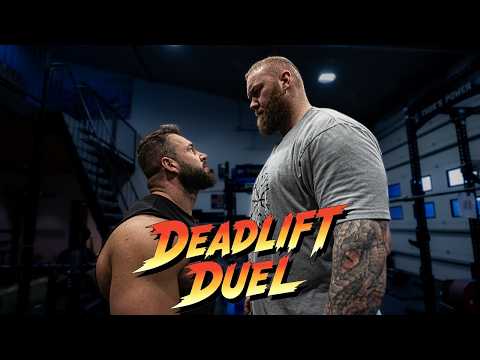 The Mountain vs The Anabolic Horse - Deadlift Battle 
