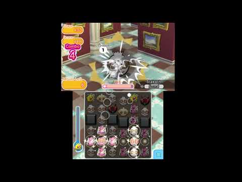 Pokemon Shuffle 3DS - Redo Stage 432 Slakoth S Rank ITEMLESS