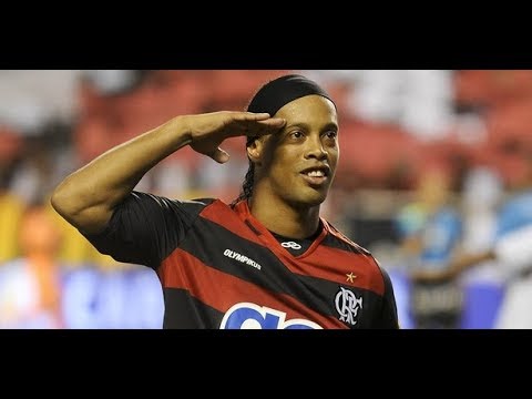 TODOS OS 28 GOLS DE RONALDINHO GAÚCHO PELO FLAMENGO (COM NARRAÇÃO)