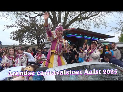 de volledige carnavalstoet van de Arend van  Aalst  2025 ( Orend Carnaval Oilst 2025)