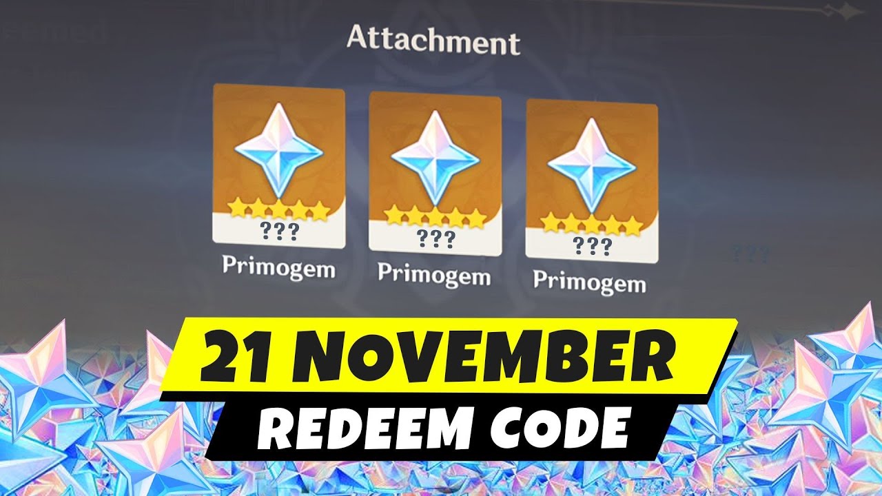 Genshin Impact New Redeem Code (21November) | How to Redeem Code Genshin Impact Luna III