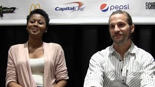 'The Invitation' Interview: Logan Marshall-Green and Emayatzy Corinealdi video