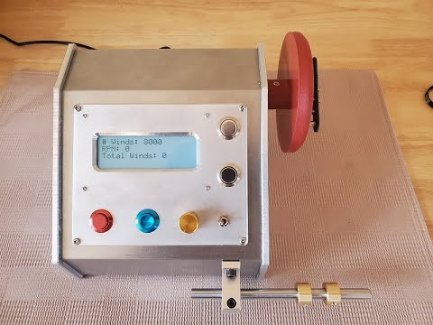 Guitar Pickup Winder - DIY