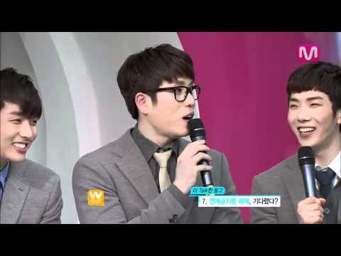 [120315]  Mnet Wide Entertainment News - 2AM Talk Cut