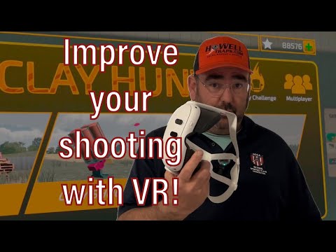 Review of Clay Hunt VR game trap skeet sporting clays - YouTube