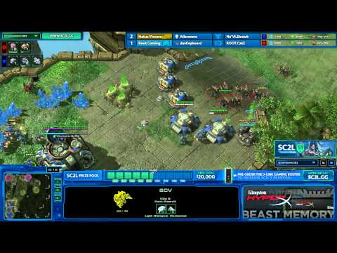 SC2L Week 2 - ROOTGaming vs Na'Vi - G4