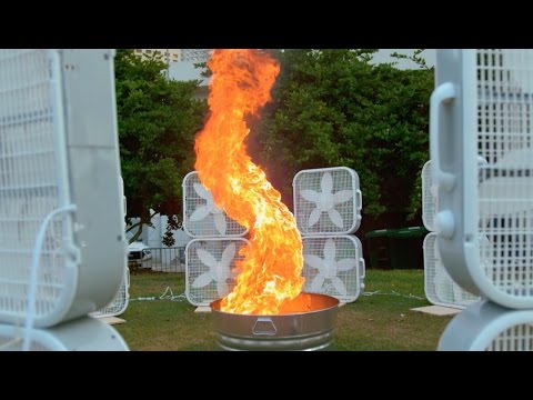 How To Make A Fire Tornado Come To Life | Street Science