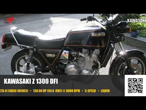 Kawasaki Z 1300 DFI - Video 1