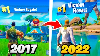 Winning in EVERY Season of Fortnite!
