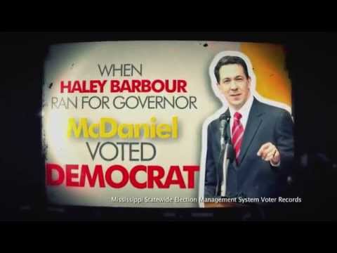 Trial Lawyer Chris McDaniel Voted as a Democrat