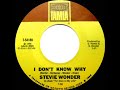 1969 Stevie Wonder - I Don’t Know Why (aka “Don’t Know Why I Love You”) (mono 45)