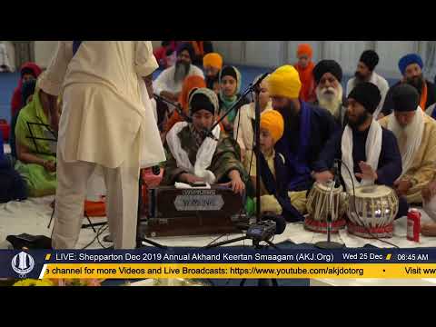 LIVE: Shepperton Dec 2019 Annual Akhand Keertan Smaagam (AKJ.Org)